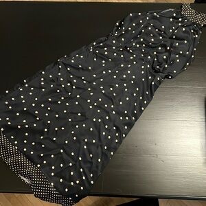 Mint velvet polkadot dress NWT